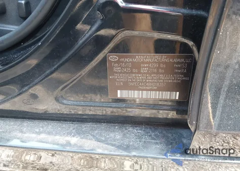 2011 Hyundai Sonata Limited from USA, damaged, VIN 5NPEC4AC4BH018357